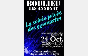 Un peu de pub pour nos amis de l'ASB Gym..