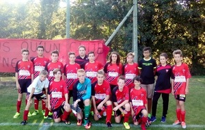 Les U15 B s'imposent de justesse à Maclas.