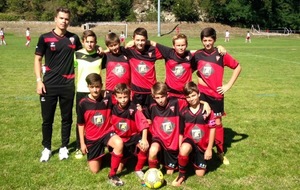 Les U13 à Larnage.