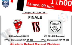 Finale U15 - ESBoulieu/GFHTournonais