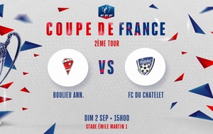 Coupe de France 2ème tour : Etoile Sportive Boulieu / F.C.Châtelet