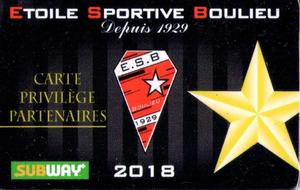 ESB : les avantages EXCLUSIFS de la carte partenaires pour nos licenciés