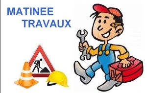 Matinée travaux : Samedi 05 Janvier