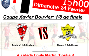 Coupe Drôme Ardèche - 8ème de finale - ESB / FC Chanas