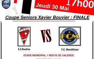Coupe Drome Ardèche Xavier Bouvier - Finale - ESB / FCM