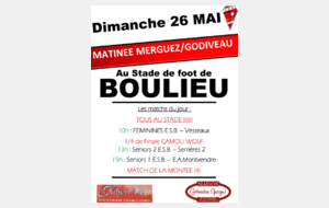 Matinée Merguez/Godiveau : Match de la montée en D2
