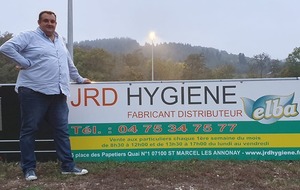 JRD HYGIÈNE s’engage aux côtés de ESB !