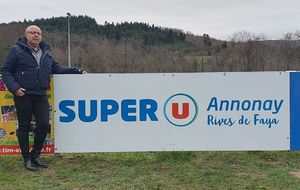 Super U ANNONAY partenaire fidèle de ESB ! 🏬