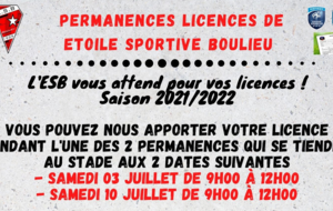 Informations Licences 📝⚽