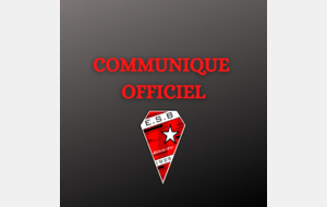 Communiqué OFFICIEL  