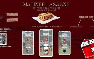 Matinée Lasagne
