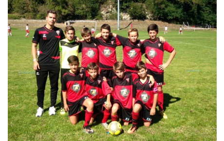 Les U13 à Larnage.
