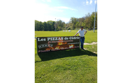 Un partenariat qui a du goût… « Les Pizzas de Cédric » s’associe à l'ESB !