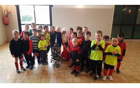 Le père noël est passé au club!