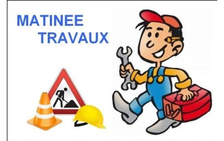 Matinée travaux : Samedi 05 Janvier