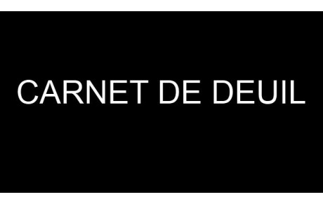 Carnet de deuil