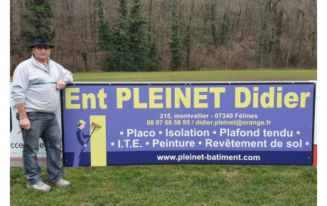 Un nouveau partenaire rejoint L'ESB : Bienvenue à l'entreprise Didier Pleinet ! 🎨