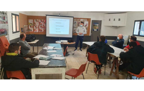 FORMATION DELEGUES DE TERRAIN A BOULIEU ! ⚽️